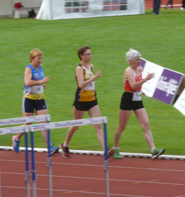 6 avril : Monique Cadoux au championnat de ligue de 10 km marche