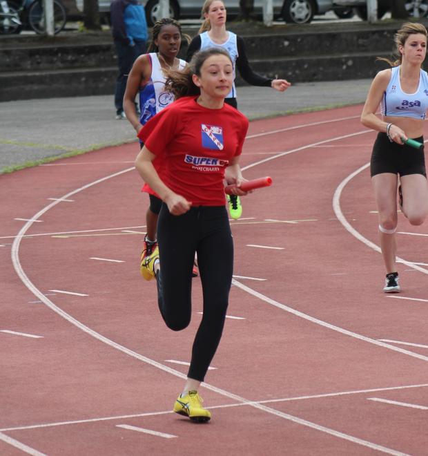 25 mai : Garance Giraud sur le podium des championnat de savoie de triathlon minimes