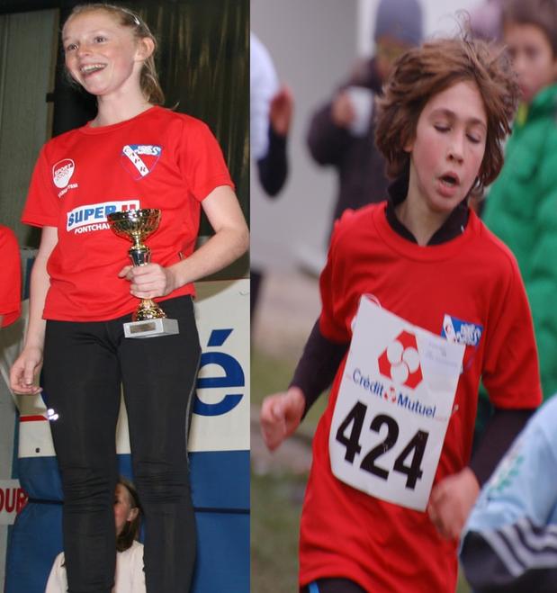 28 septembre : Après Saint-Ismier, Amelie Soraruff chez les minimes et Martin Bourdé chez les poussins prennent la tête du challenge cross